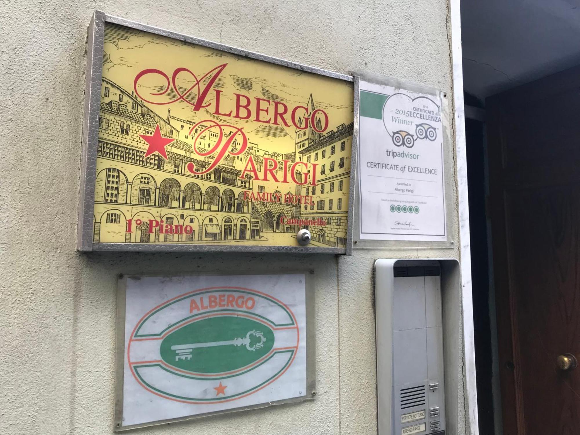 Albergo Parigi Генуя Экстерьер фото